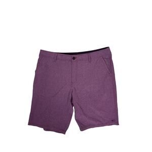 Y2K O’Neill Quick Dry Hybrid Boardshorts Maroon Swim Trunks Men’s Size 36